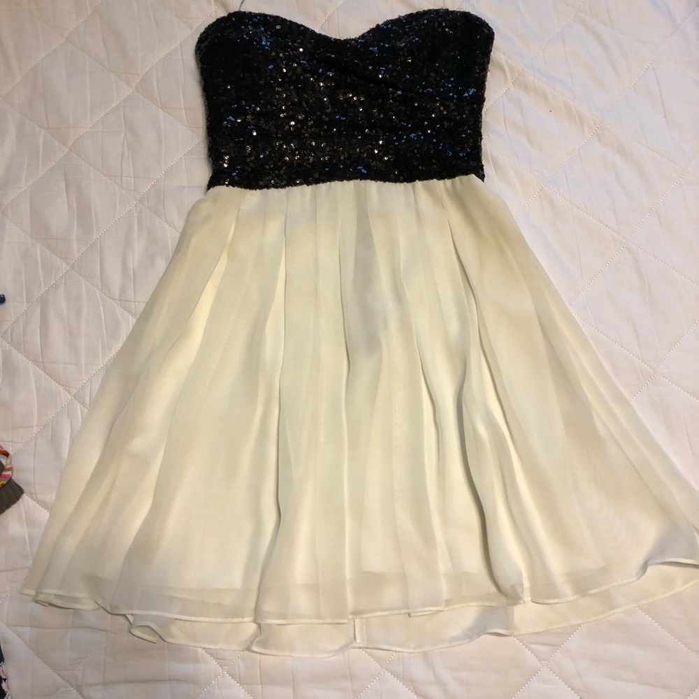 Strapless Holiday Dress